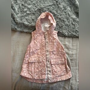 Cynthia Rowley girls Jean vest